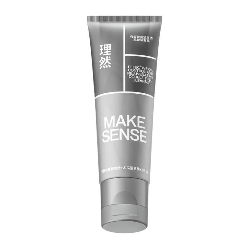 EFFECTIVE OIL CONTROL AND REJUVENATING DOUBLE TUBE CLEANSER 50g+50g